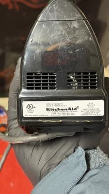 KitchenAid 9-Speed Hand Mixer Black KHM926 Tested Working - Thumbnail 17