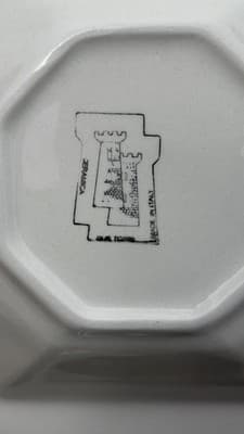 Italian Ceramic Square Bowl Olive Oil Balsamic Tuscan Kitchen Decor 10” - Thumbnail 10