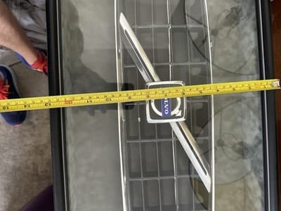 Framed Volvo Front Grille – Wall Art Display – Authentic OEM Emblem - Thumbnail 6