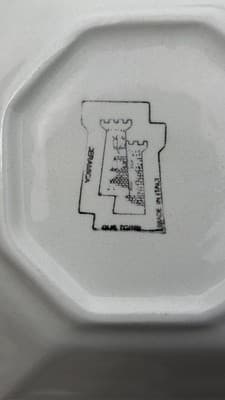 Italian Ceramic Square Bowl Olive Oil Balsamic Tuscan Kitchen Decor 10” - Thumbnail 9