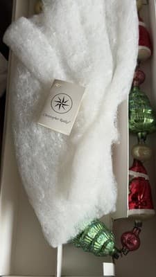 Christopher Radko Glass Christmas Garland Santa Tree Ornaments 97-453-0 - Thumbnail 8