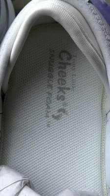 Tony Little Cheeks Lightweight Shoes Women’s Size 6 White New - Thumbnail 4
