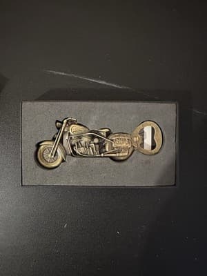 Vintage-Style Motorcycle Bottle Opener – Solid Metal – Gift Boxed – INOUTSIDE