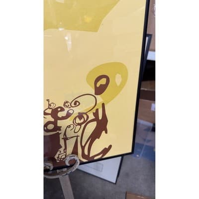 Emigre Fonts Motion Typeface Poster Elisabeth Charman Frank Heine Framed 22x33 - Thumbnail 4