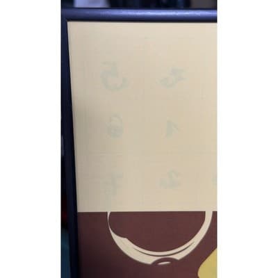 Emigre Fonts Motion Typeface Poster Elisabeth Charman Frank Heine Framed 22x33 - Thumbnail 8