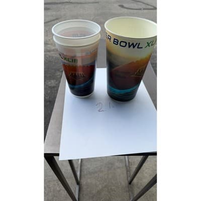 NFL Super Bowl XLIII Tampa Bay 2009 Souvenir Plastic Cups Set of 3 XLIII Logo - Thumbnail 8