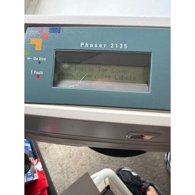 Xerox Tektronix Phaser 2135 Color Laser Printer Parts Repair Cracked Screen - Thumbnail 8