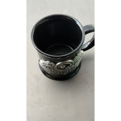 Pittsburgh Steelers NFL Black Ceramic Coffee Mug with Metal Pewter Emblem 3D - Thumbnail 9