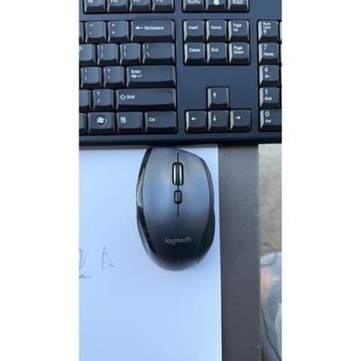 Acer Wired Multimedia Keyboard with Volume Dial and Logitech Wireless Mouse Bund - Thumbnail 10