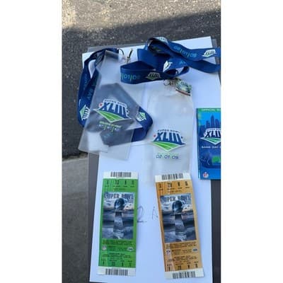 Super Bowl XLIII 2009 Tampa Bay Tickets Lanyards and Game Day Guide Set NFL - Thumbnail 11