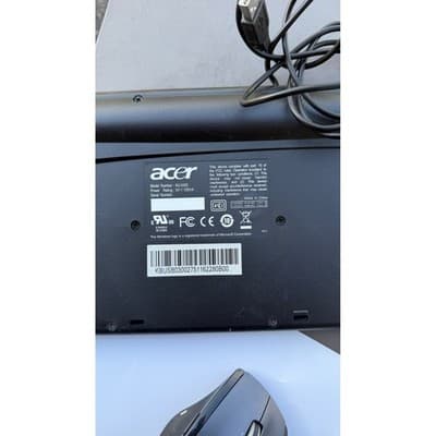 Acer Wired Multimedia Keyboard with Volume Dial and Logitech Wireless Mouse Bund - Thumbnail 13
