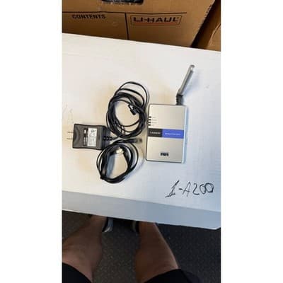 Linksys Wireless-G Print Server WPS54G Cisco Systems with Power Adapter & Cable - Thumbnail 5