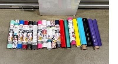 Siser Cricut Vinyl Roll Lot HTV EasyWeed Iron-On Mickey Mouse Craft Supplies