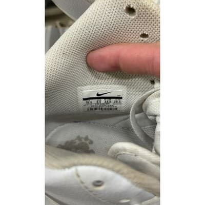 Nike Air Force 1 High 07 Triple White Leather Sneakers 315121-115 Mens 10.5 - Thumbnail 9