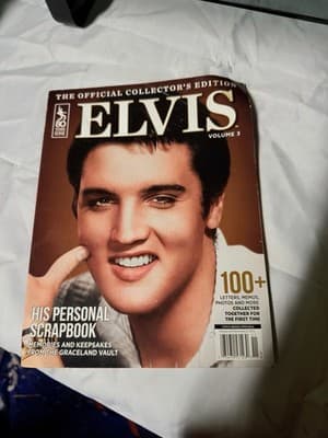 Elvis Presley Official Collector’s Edition Vol. 3 His Personal Scrapbook