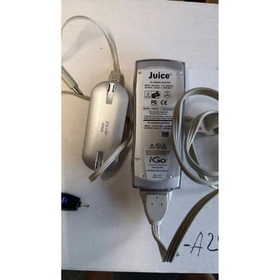iGo Juice 70 Universal AC DC Power Adapter Laptop Charger PS0055 Silver - Thumbnail 8