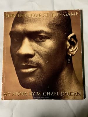 Michael Jordan For the Love of the Game My Story Vintage Basketball Book