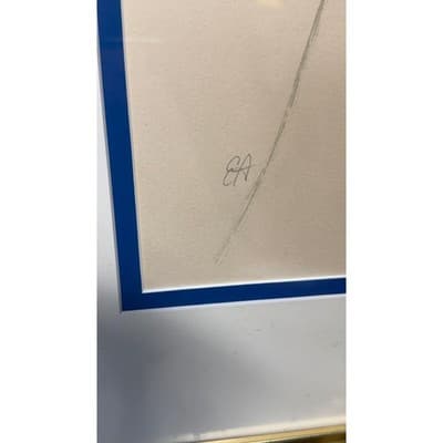 Salvador Dali The American Martian Signed Artist Proof Lithograph Framed 31x39 - Thumbnail 9