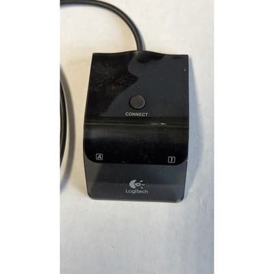Logitech C-BT44 Bluetooth Wireless Receiver Base P/N 810-000908 Black USB - Thumbnail 4