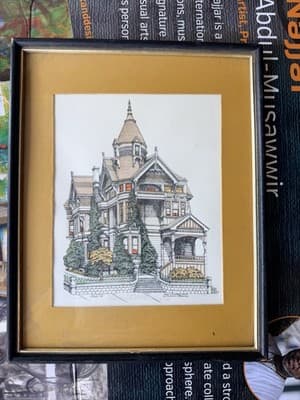 D.W. Patrick “Haas-Lilienthal House, San Francisco” Signed Print – 1979