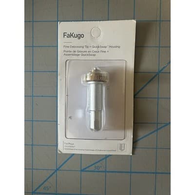 FaKugo Fine Debossing Tip and QuickSwap Housing for Cricut Maker 2.0mm Tool Set