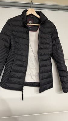 Timberland Thermo Fibre Puffer Jacket Black Women’s Size S Lightweight - Thumbnail 8