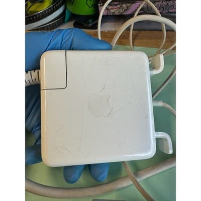 Apple 85W MagSafe Power Adapter A1343 MacBook Pro Charger L-Tip White - Thumbnail 8