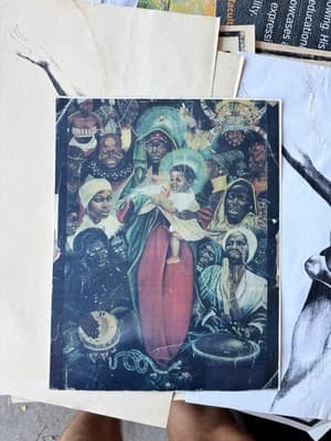 African Portrait Art Prints – Charcoal & Ink Style – Vintage Collection - Thumbnail 8