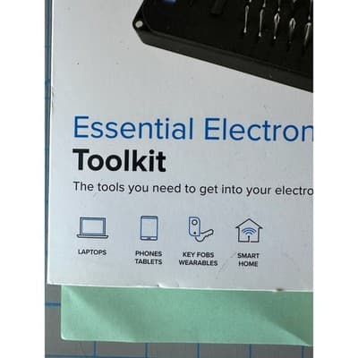 iFixit Essential Electronics Toolkit IF145-348-2 Precision Repair Set 16 Bits - Thumbnail 5