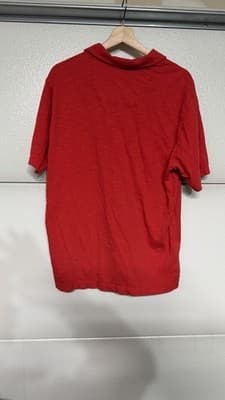 Tommy Bahama Red Polo Shirt Mens Size M Short Sleeve Casual Cotton - Thumbnail 3