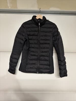 Timberland Thermo Fibre Puffer Jacket Black Women’s Size S Lightweight