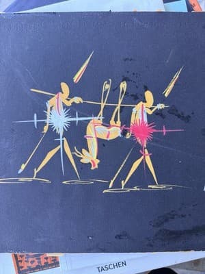 Mid-Century Modern Abstract Painting on Board – Signed “Mel” – African Tribal - Thumbnail 6