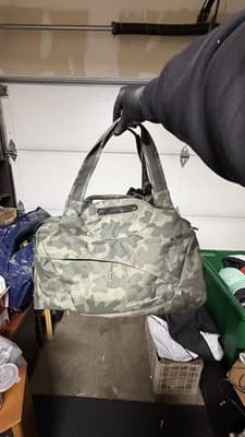 Eddie Bauer Camouflage Duffle Bag Gym Travel Carry On Camo One Size - Thumbnail 2