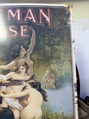 Vintage Hoffman House Whiskey Chicago Metal Sign - Thumbnail 6