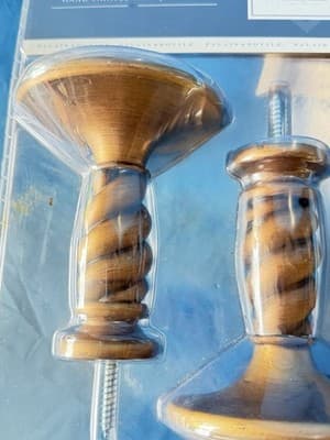 Palais Royale Valencia Curtain Holdback Pair Antique Gold New - Thumbnail 3