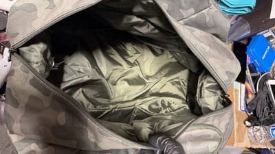 Eddie Bauer Camouflage Duffle Bag Gym Travel Carry On Camo One Size - Thumbnail 10