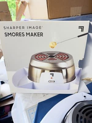 Sharper Image Electric S’mores Maker Indoor Marshmallow Roaster w/ Box