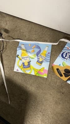 Corona Extra Promotional Banner String Party Decor - Thumbnail 4