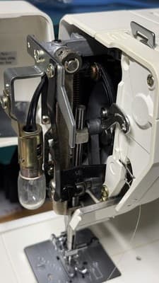 SEARS Kenmore 385.12912 Sewing Machine w/ Case & Manual No Pedal No Power Cord - Thumbnail 13