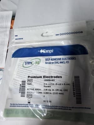 Empi Premium Electrodes 2 x 2 Square - 4/pack (one pack)
