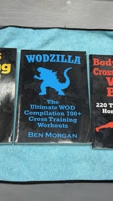 Cross Training WOD Bible Bodyweight Wodzilla Ben Morgan P Selter 3 Book Lot - Thumbnail 3