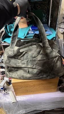 Eddie Bauer Camouflage Duffle Bag Gym Travel Carry On Camo One Size - Thumbnail 13