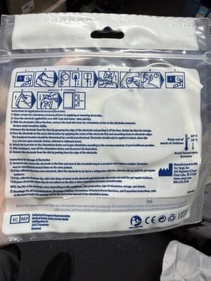 Empi Premium Electrodes 2 x 2 Square - 4/pack (one pack) - Thumbnail 2