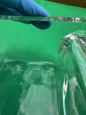 Glass Divided Serving Dish 3 Section Relish Tray Clear Appetizer Candy Tray - Thumbnail 3