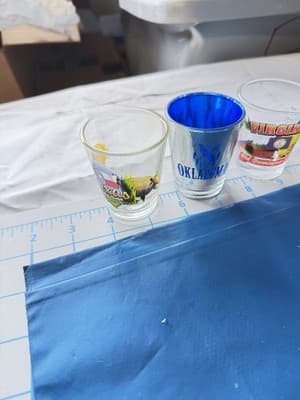 Lot of 16 Assorted Souvenir Shot Glasses State Travel Collectible Barware - Thumbnail 2