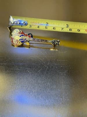 Hard Rock Cafe Pin Lot of 3 | Las Vegas & Aspen | Guitar Piano Hotel Pins - Thumbnail 5