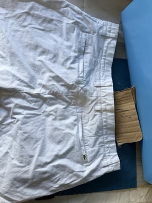 Lacoste White Bermuda Shorts Women’s US 36 Regular Fit Cotton Casual - Thumbnail 6