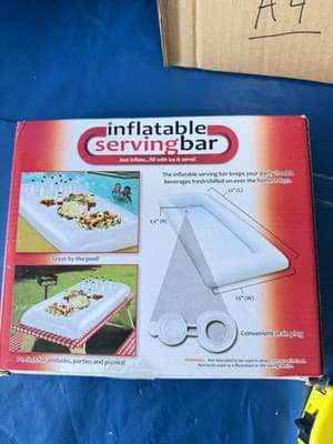 Inflatable Serving Bar Buffet Cooler Ice Food Drink Party Picnic 52x25 - Thumbnail 3