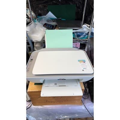 HP DeskJet 2700 All-in-One Wireless Color Inkjet Printer White Grey 7HC67A - Thumbnail 2