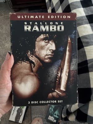 Rambo Ultimate Edition DVD Collection 3 Disc Stallone First Blood Trilogy